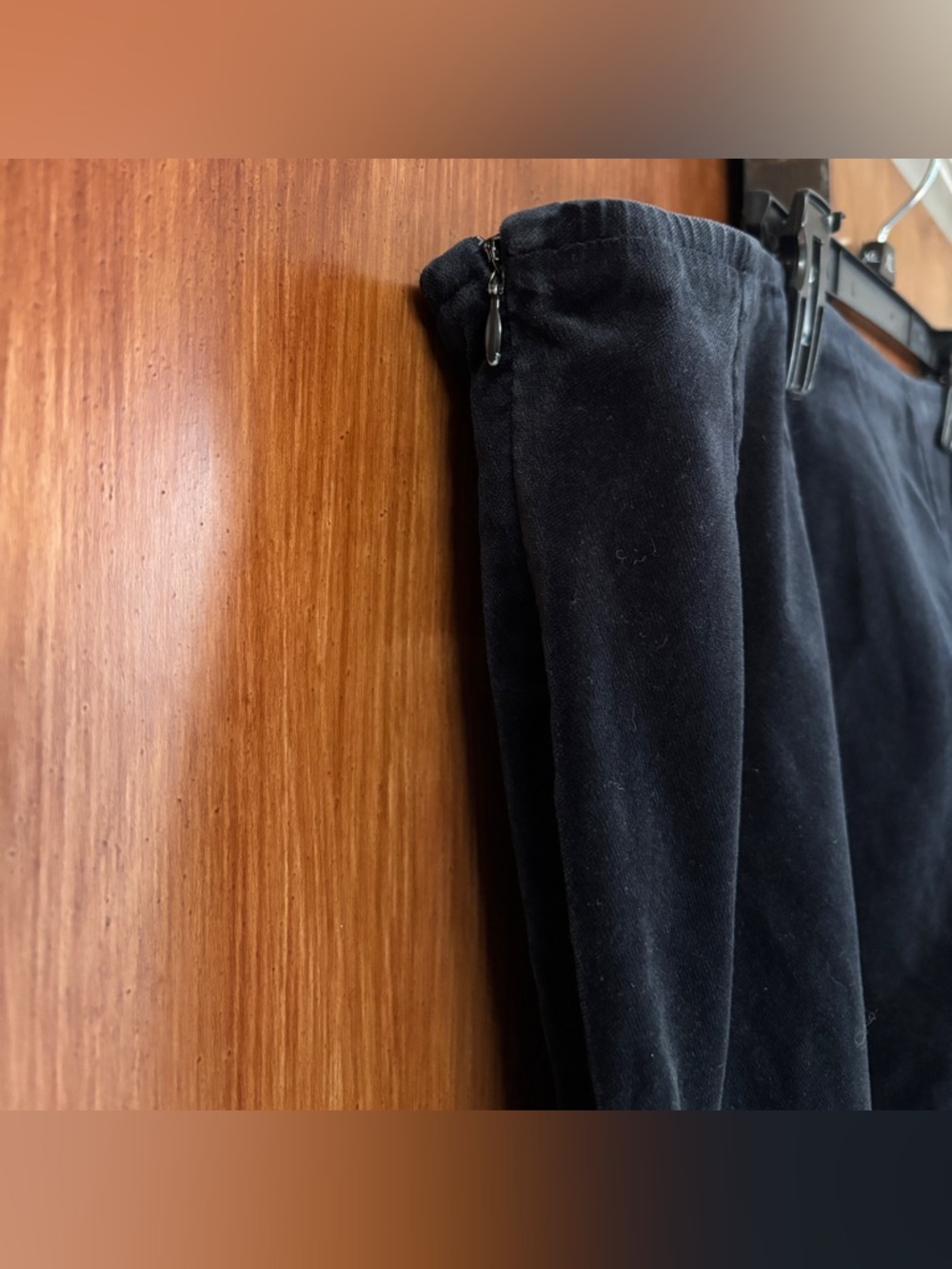 EUC Eileen Fisher Velvet High-Rise Trouser | Black Dress Pants | Women’s Plus 1X - Picture 6 of 16